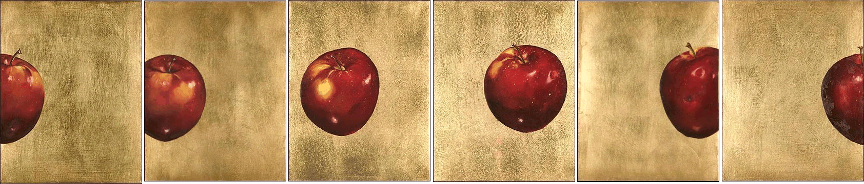 5-piece Series of bouncing apple
